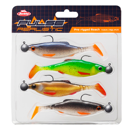 Berkley Pulse Realistic Roach Prerigged (4 pcs)