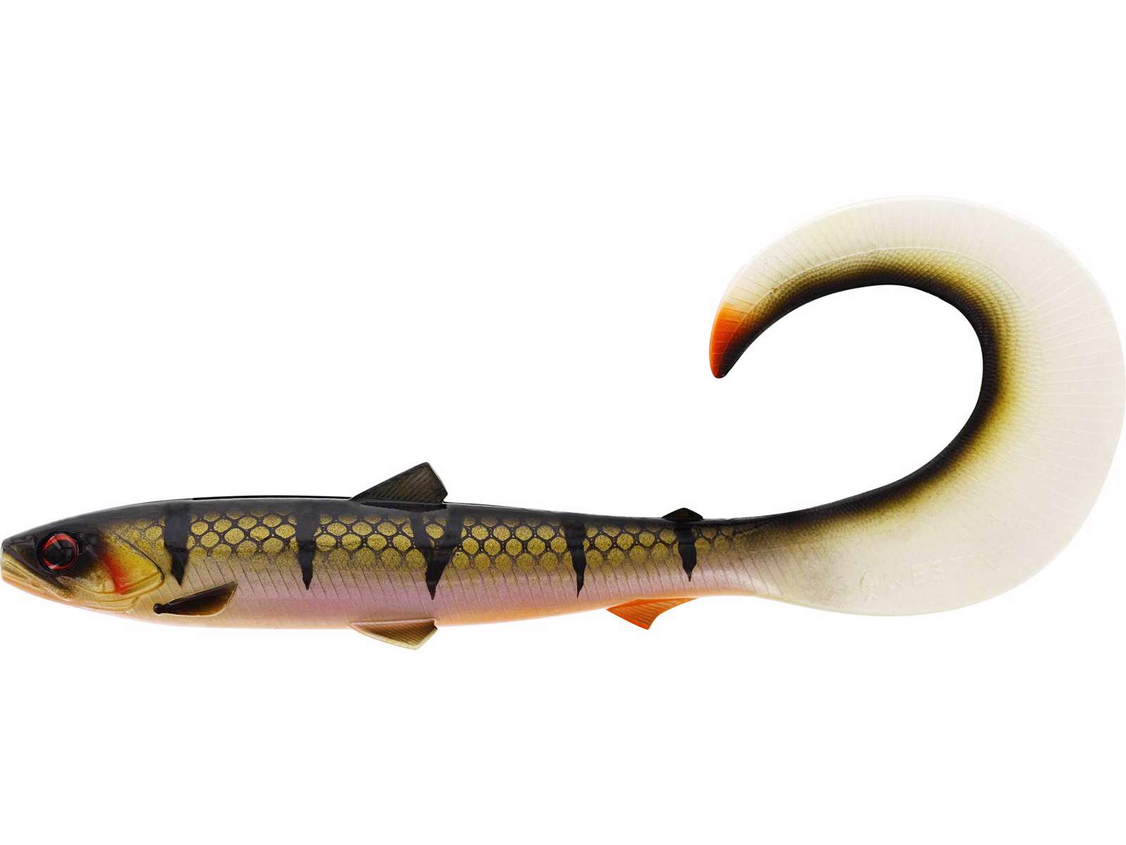 Westin BullTeez Curltail 8cm (3 pieces) - Bling Perch