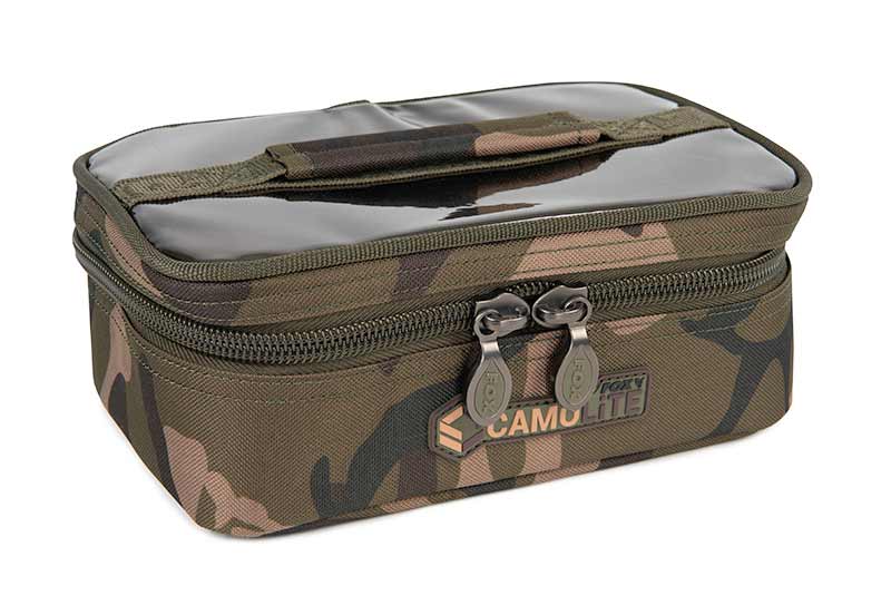 Fox Camolite 8 Pot Hookbait Case (Incl. 8 Pots)