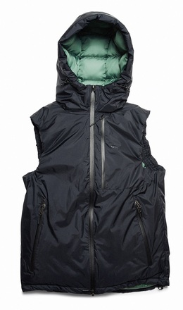 Spro Aurora Down Vest Black Moss Green