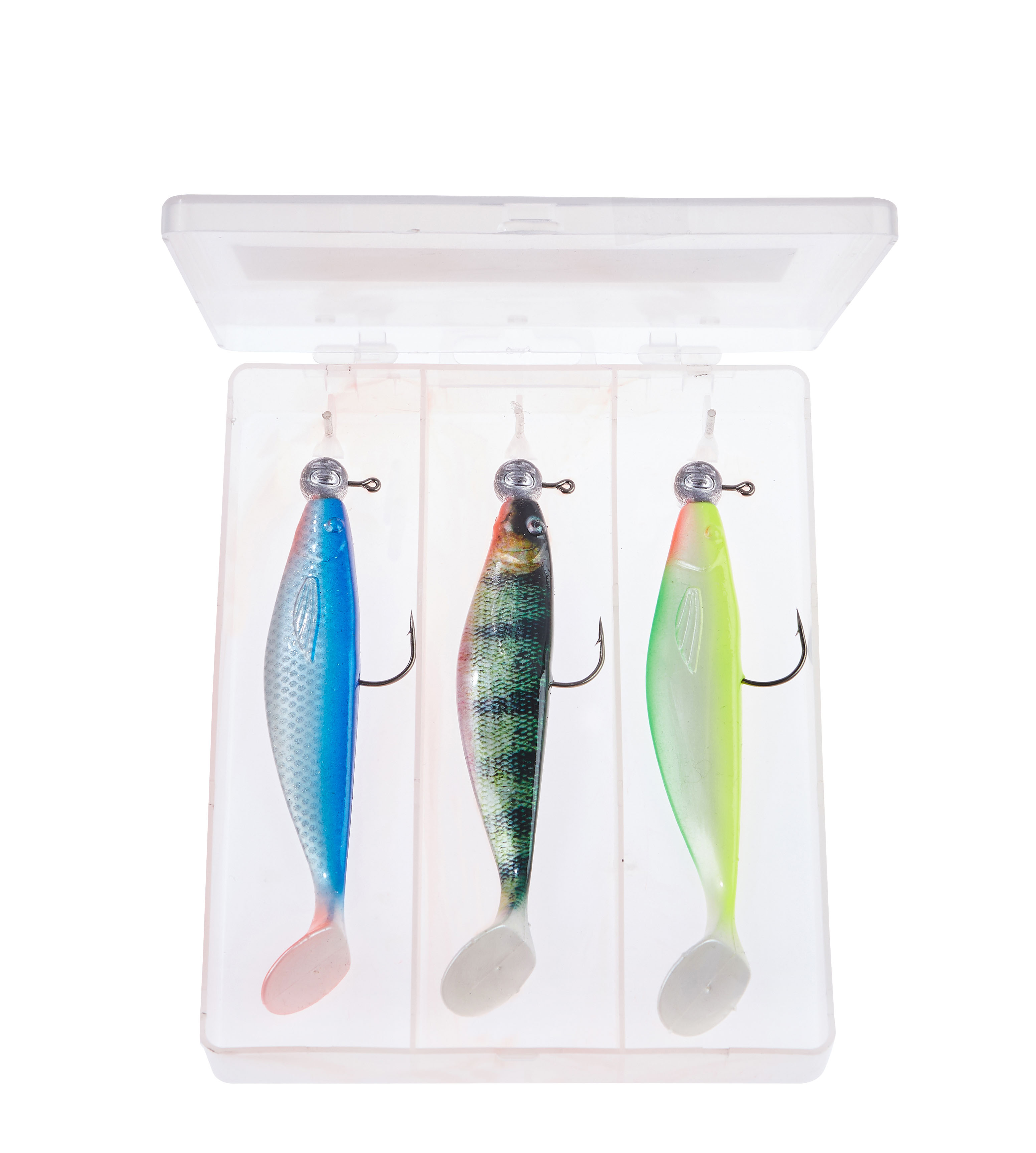 Balzer Shirasu Soft Bait Set, ready to use!