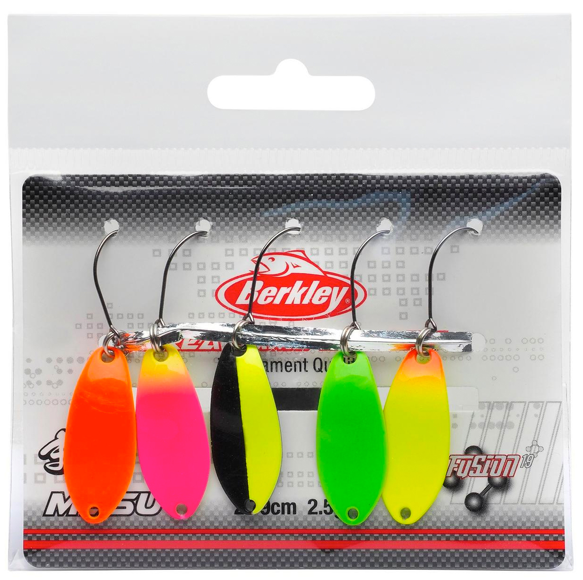 Berkley Roru Area Game Spoons 5 Pack - Trout Fishing Lures Set