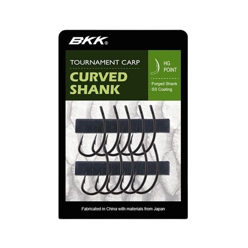 BKK Curved Shank Carp Hook (10pcs)