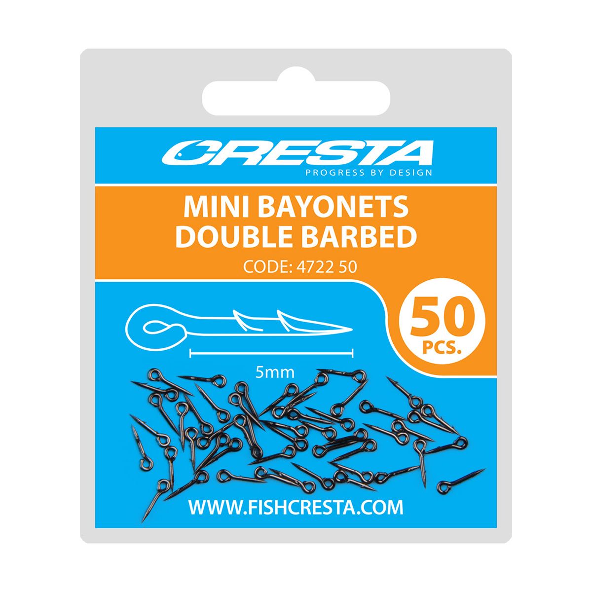 Cresta Mini Bayonets Double Barbed (50 pieces)