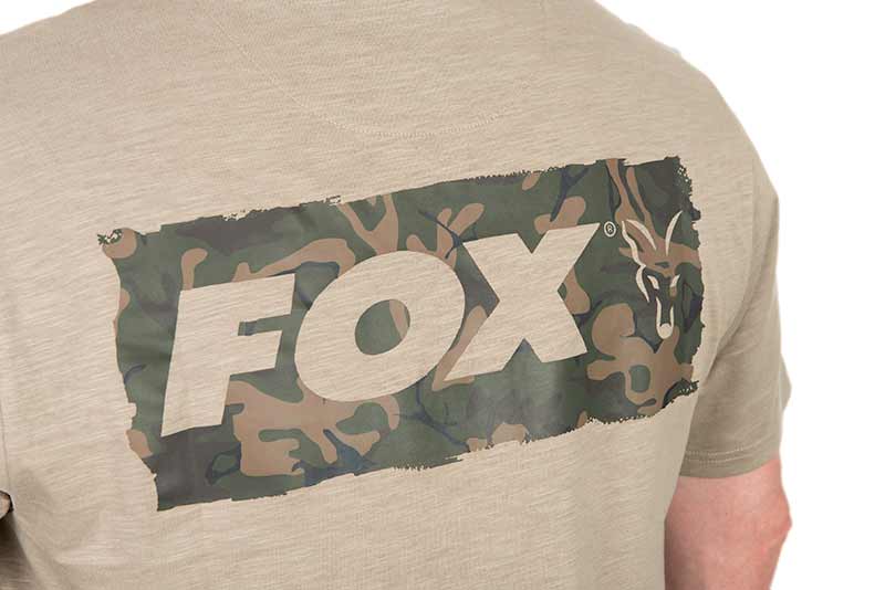 Fox LTD LW Khaki Large Print T-Shirt