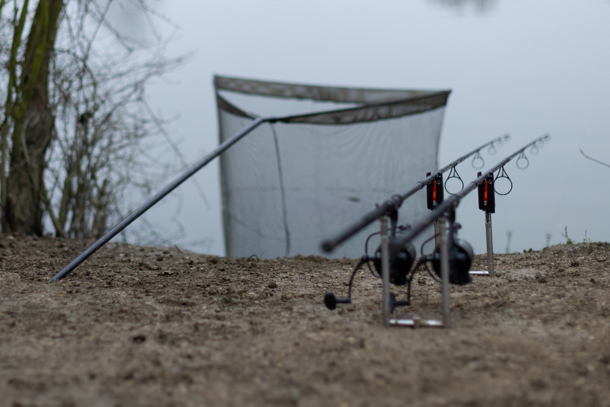 Korda Kaizen Green Landing Net 42” (Incl. Spreader Block & Handle)