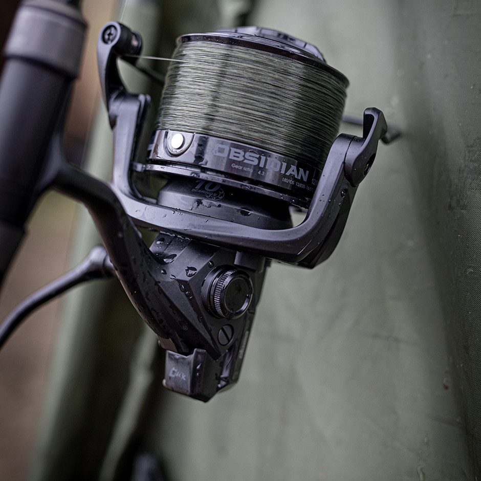 Okuma Obsidian Carp Big Pit Reel Incl. Reseve spool