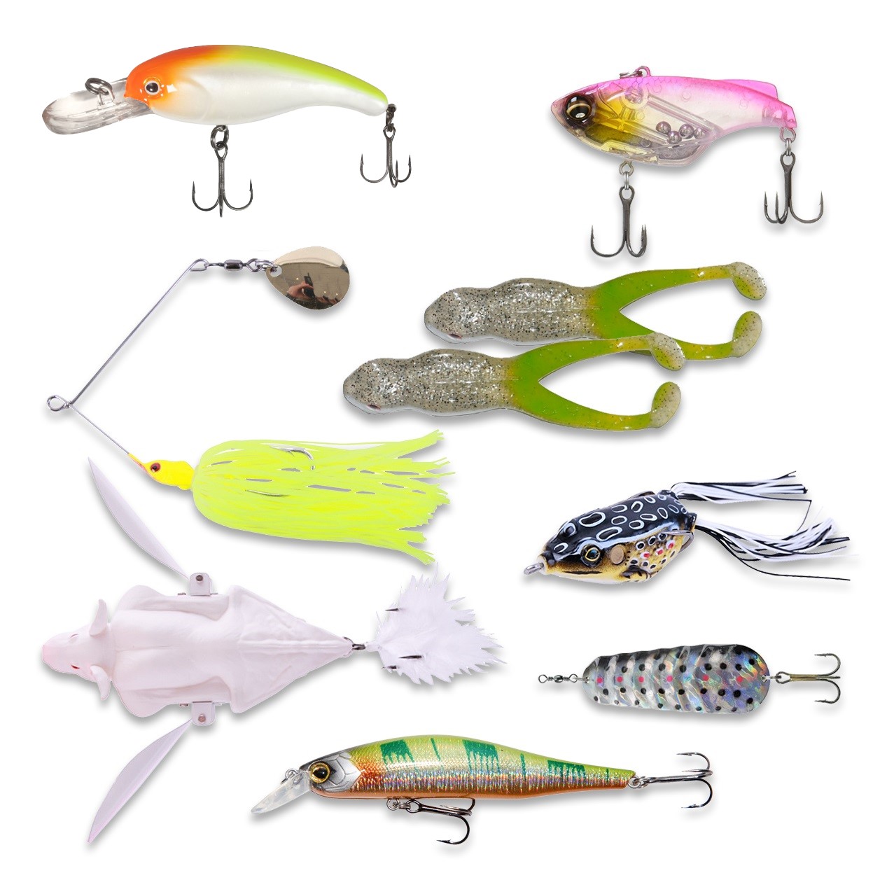 Spring Lure Pack (9pcs)