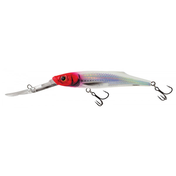 Salmo Freediver Super Deep Runner Hard Lure 9cm (12g) - Holographic Red Head