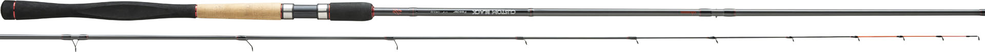 Okuma Custom Black Feeder Rod