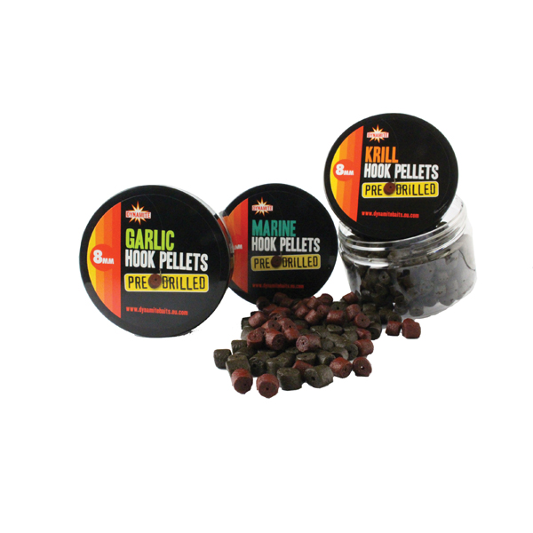 Dynamite Baits Pre-Drilled Pellets 'Garlic' (8mm)