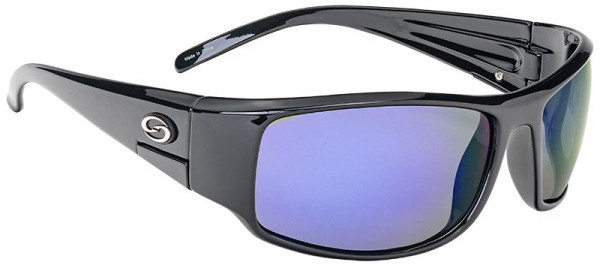 Strike King SK Plus Sunglasses Bosque Shiny Black frame