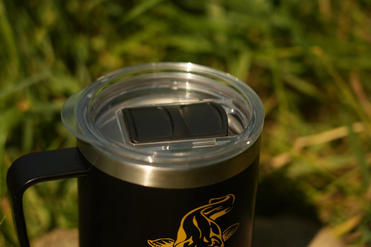 Black Cat Stainless Steel Thermal Mug