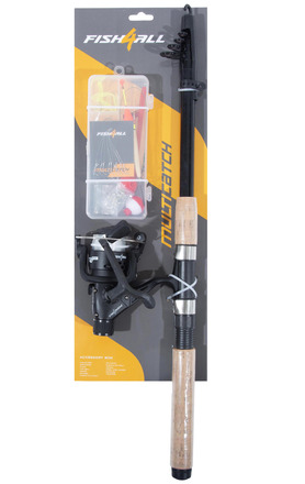 Catch More Fish 2 Telescopic Spin Rod and Reel Combo - 20-60GM