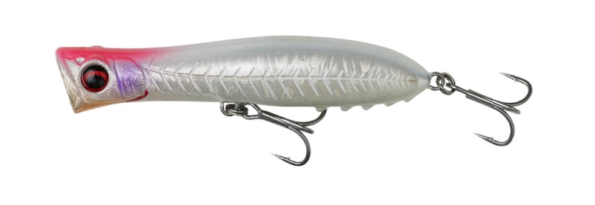 Savage Gear Gravity Popper Floating 13cm (40g) - White Glow