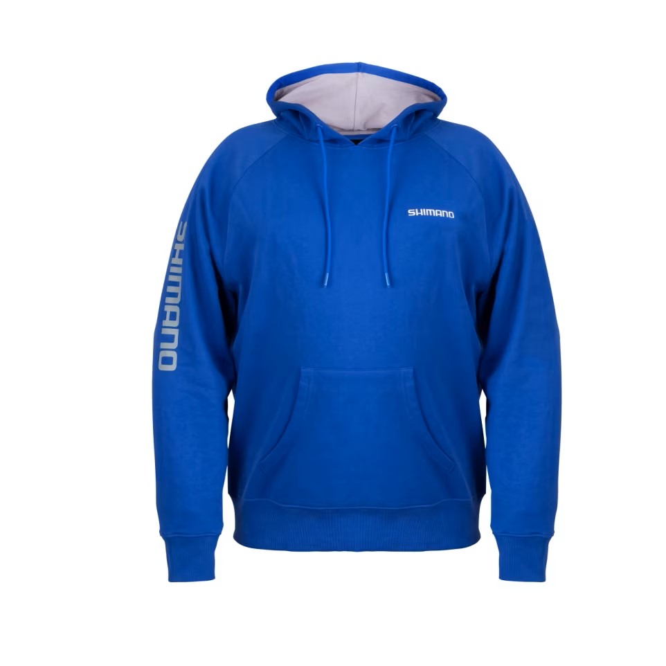 Shimano Pull Over Hoodie Blue