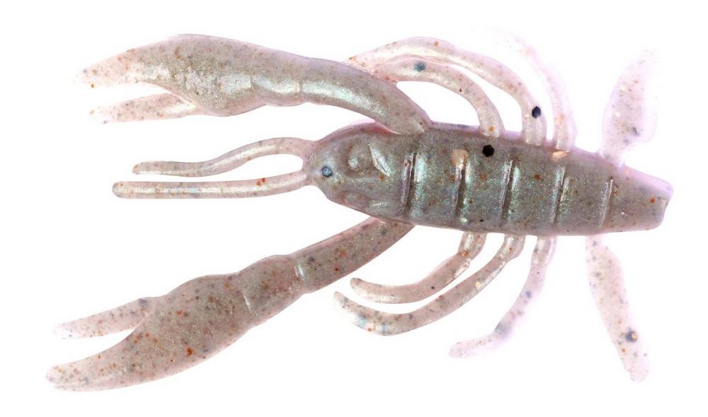 Berkley Gulp! Saltwater Crabby 2in Creature Bait (10 pieces) - Peppered Prawn