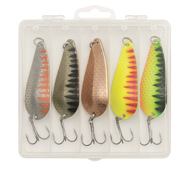 Kinetic Pike Gamer - Set of 5 spoons in box