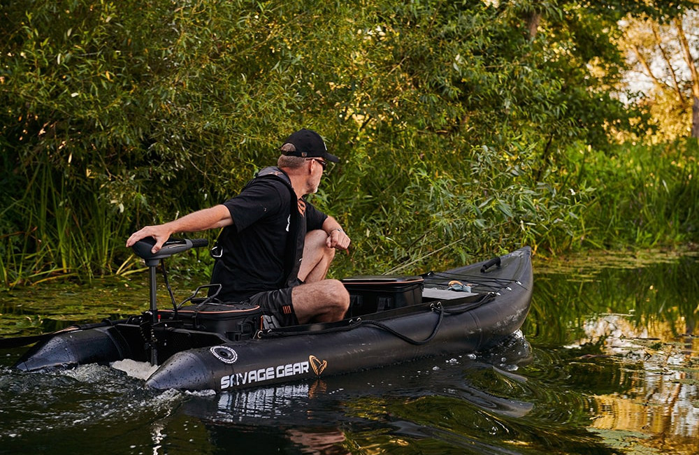 kayak de pesca hinchable Savage Gear Highrider Kayak 