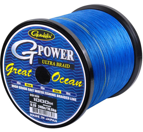 Gamakatsu G-Power Great Ocean 1000 m 0.20 mm