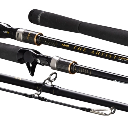 Illex The Artist X5 B H+ Angel Of Darkness Baitcaster Rod 2.21m (20-80g)