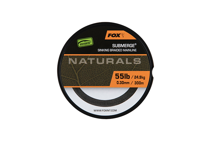 Fox Edges Sub Naturals Braid Dark Green Carp Rig (300m)