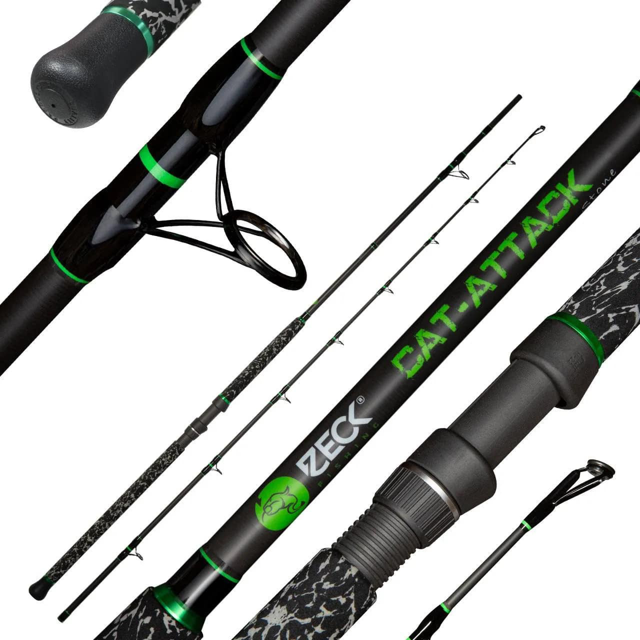 Zeck Cat-Attack Stone Catfish Rod 2.80m (320g)