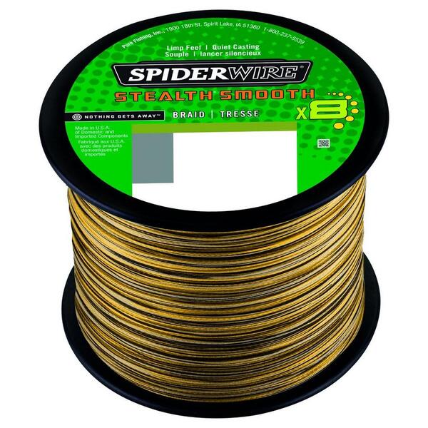 Spiderwire Stealth Smooth 8 Camo Braided Line (2000m)