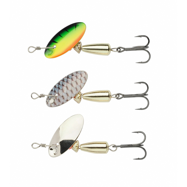 Abu Garcia Droppen Bugga 3-Pack Spinners - 5.0g