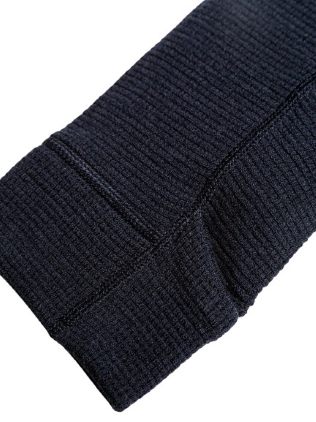 Spro Merino Waffle Long Sleeve Dark Navy