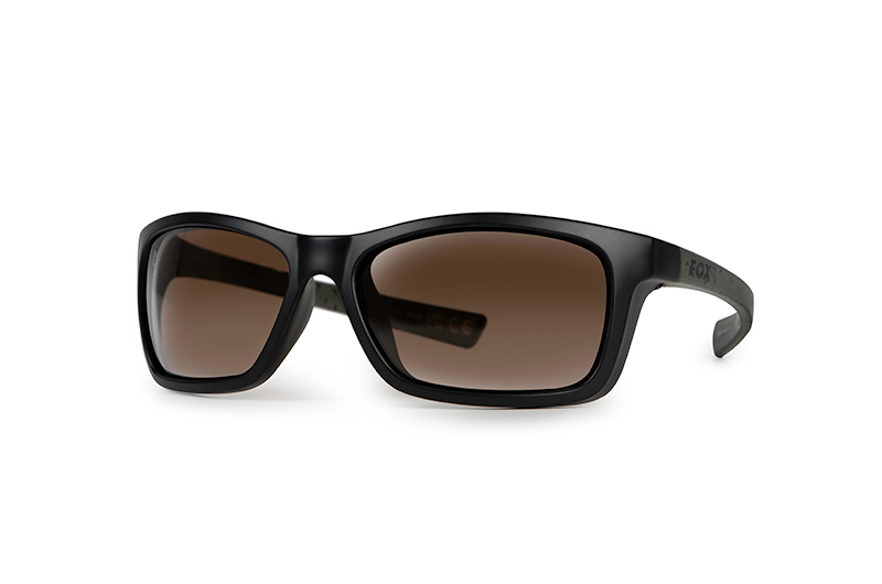 Fox Collection Wraps Sunglasses - Fox Collection Wraps Green/Black (Brown Lense)