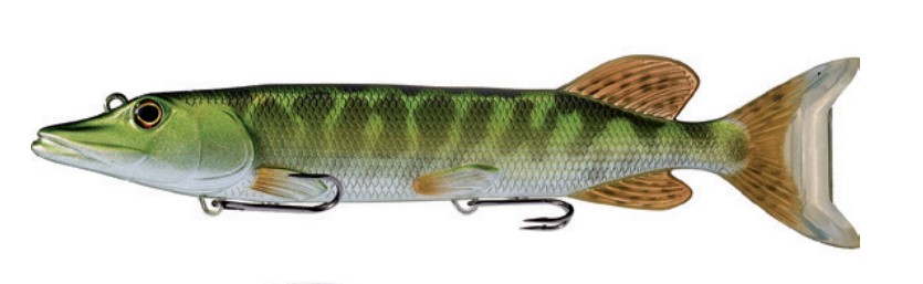 Livetarget Lures Pike Swimbait (Juvenile) Sinking Metallic/Green 20cm (90g)