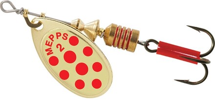 Mepps Aglia Spinner Gold/Red