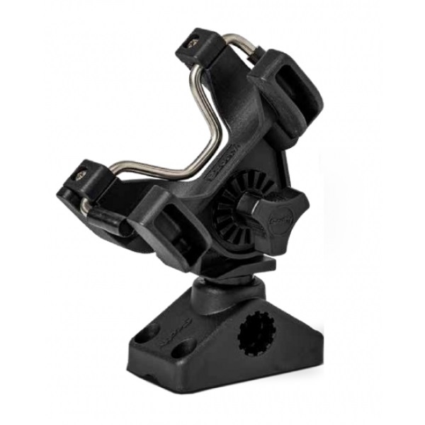 Scotty R-5 Universal Rod Holder Black With 0241 Side Deck Mount