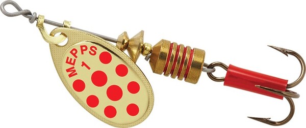 Mepps Aglia Spinner Gold/Red