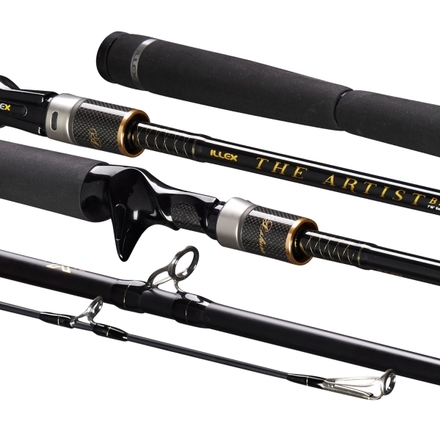 Illex The Artist X5 B MH Dark Elf Baitcaster Rod 2.41m (10-40g)