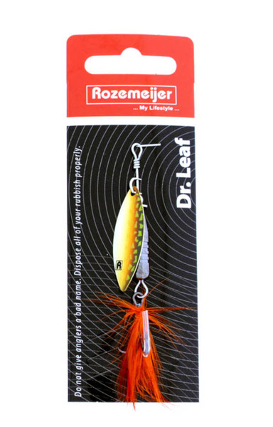 Rozemeijer Dr. Leaf Spinner #3,5 (10g) - Speckled Hot Pike