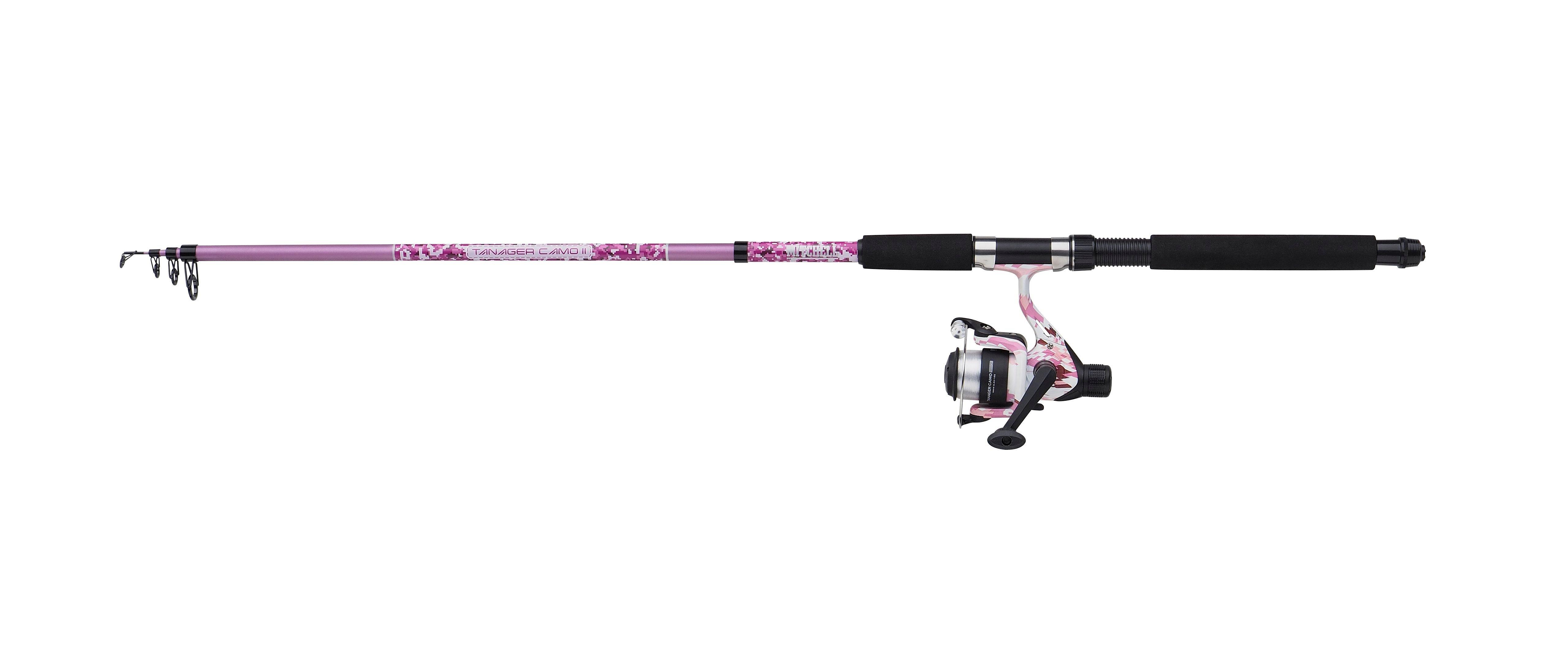 Mitchell Tanager Pink Camo II Telescopic Spin Combo 2.40m (10-30g)