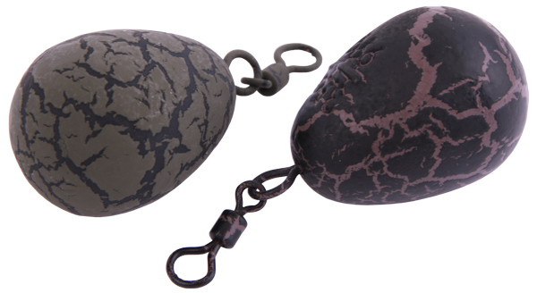 Ultimate Camo Pear Swivel Lead - 2 pcs