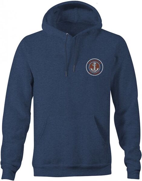 Grundens Sweat Displacement Hoodie Navy Heather