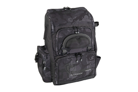 Fox Rage Voyager Camo Rucksack (incl. 4 Medium Shallow Tackleboxes)