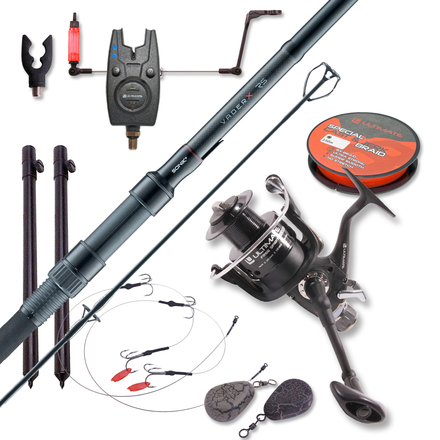 Abu Garcia Max X Spinning Combo 2.13m Fishing Rod Reel Starter Kit