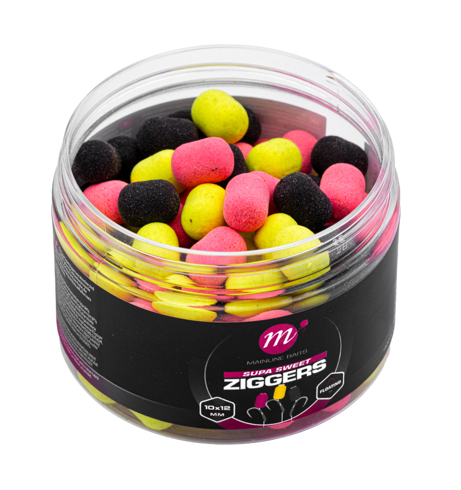 Mainline Supa Sweet Ziggers Hook Bait (10x12mm)