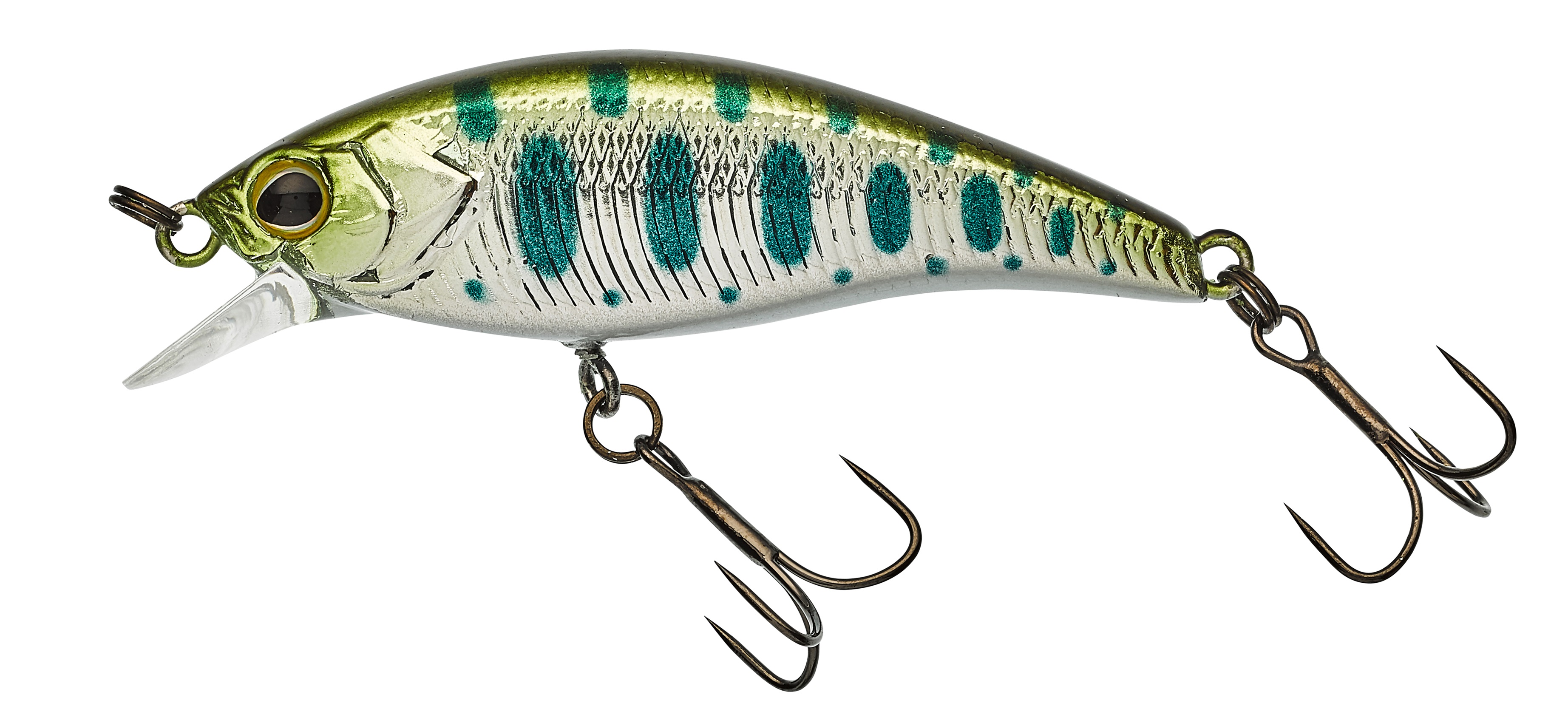 Illex Flat Tricoroll 45 S Trout Lure 4.5cm (3.7g) - Silver Yamane