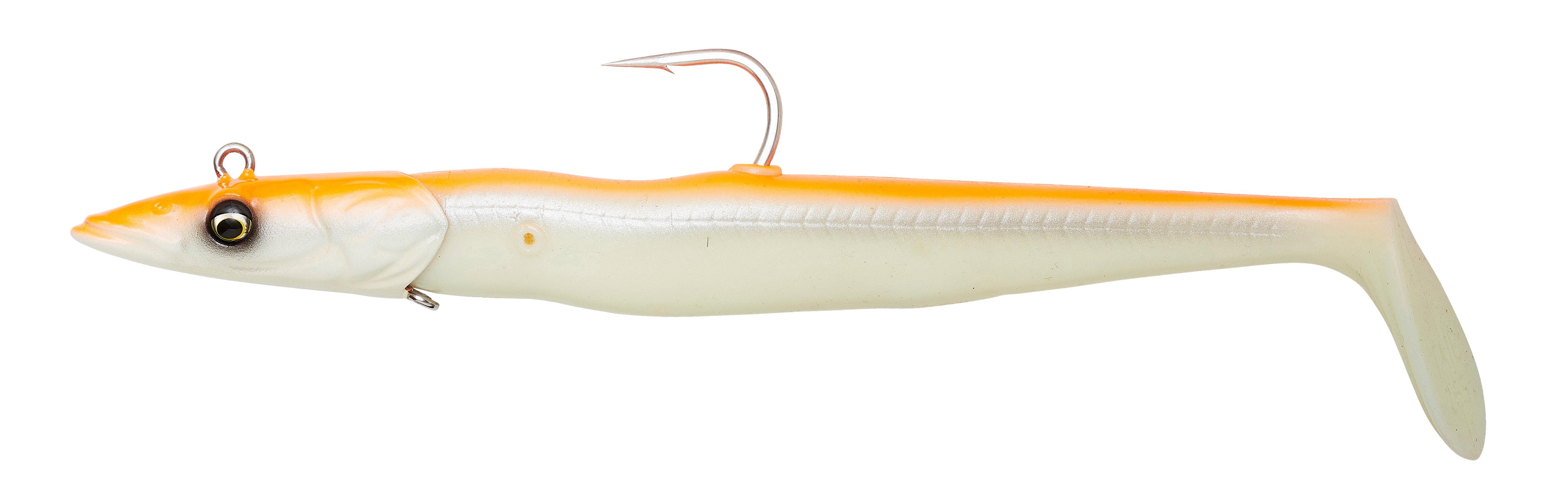 Savage Gear Sandeel V2 2P1 Shad 21.5cm (140g) - Orange Glow