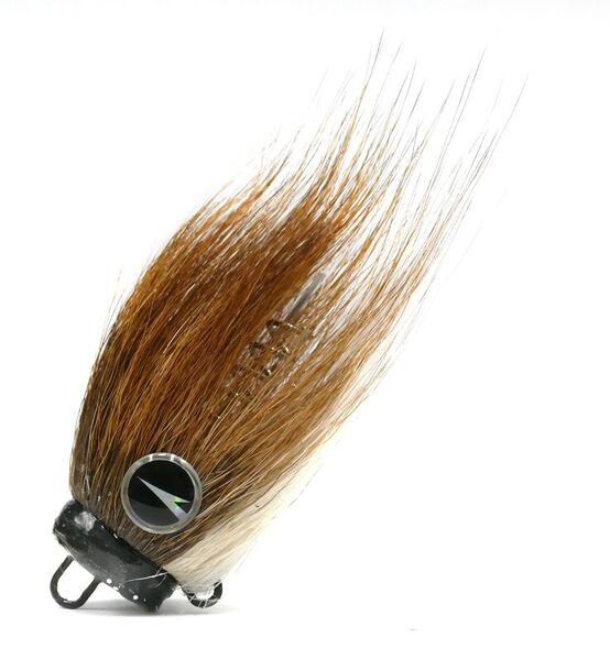 VMC Mustache Rig Cappuccino Lead Free Bucktail Jighead