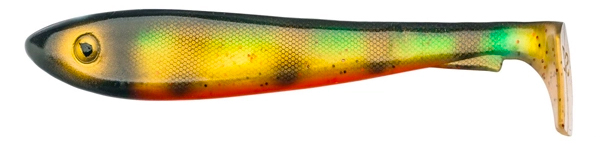 Svartzonker McRubber Shad 23 cm, 2 pcs - C28 - Old School Perch