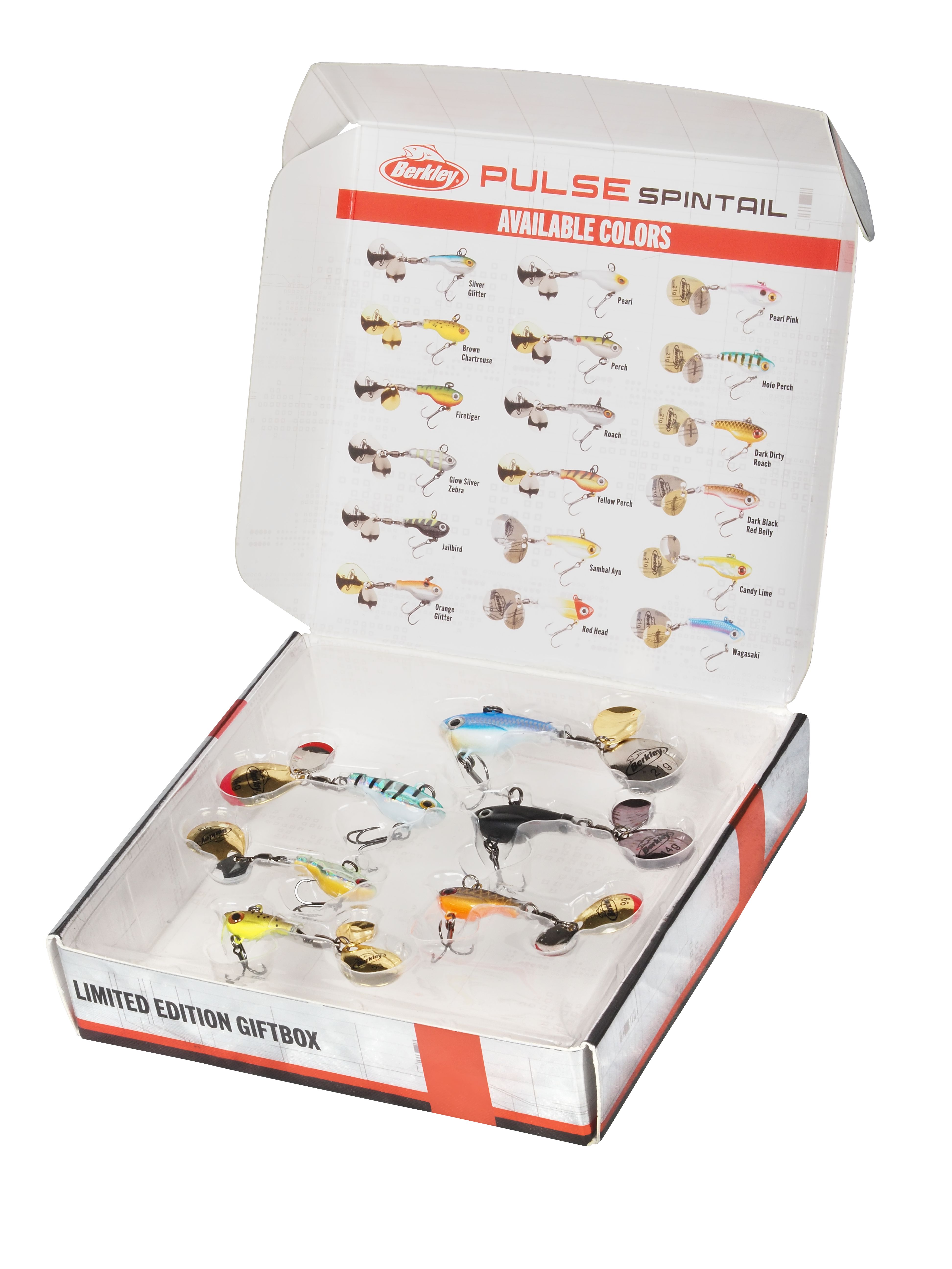 Berkley Pulse Spintail Lure Gift Box Limited Edition (6 pieces)