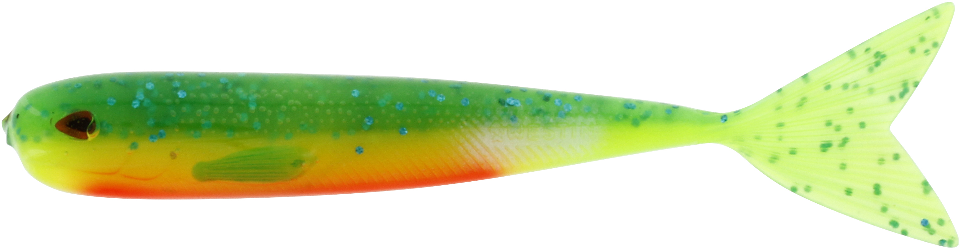 Westin Megateez V-Tail Shad 9cm (6 pieces) - Fireflake