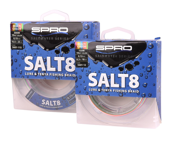 Spro Salt8 Multicolor Braided Line 300m